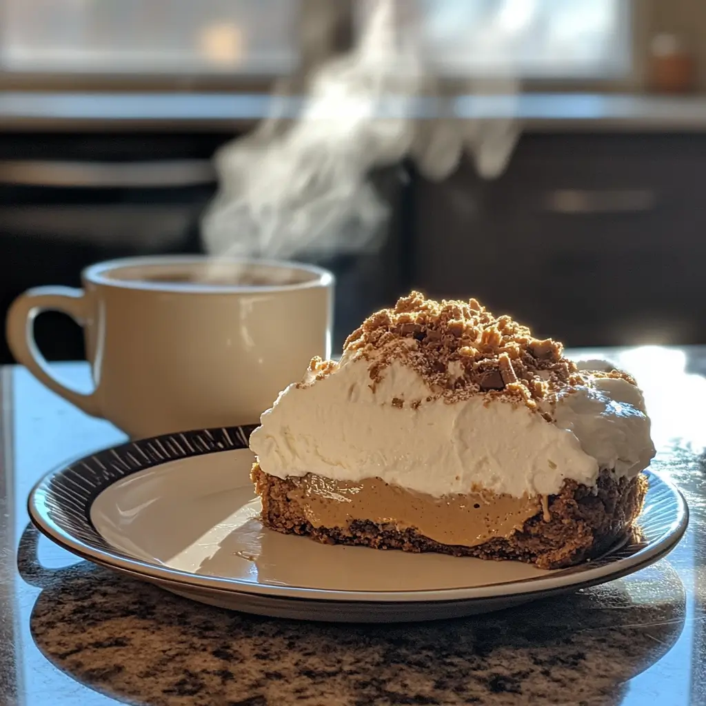 Keto Dessert Served with a Cup of Coffee A plate of frozen heavy cream keto dessert next to a cup of coffee for a perfect keto snack.